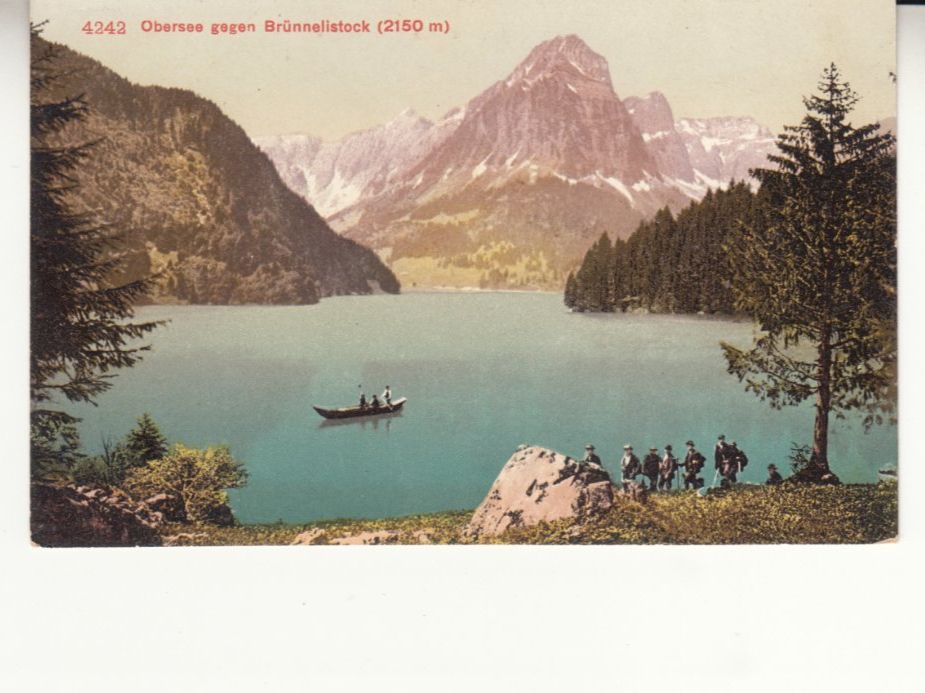 Ansichtskarten: Obersee ca. 1910 – Gebraucht aus Bürglen TG von StampGraf