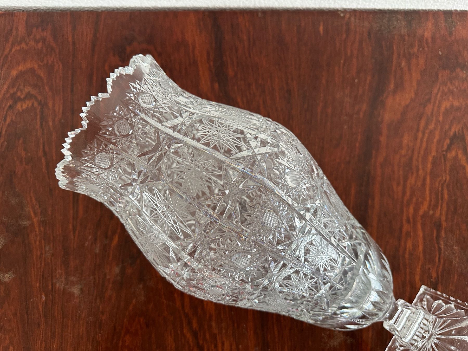 Vasi & Recipienti: grosse Vintage Kristallglas Vase – Usato da Zürich venduto da frauflufelberg 2
