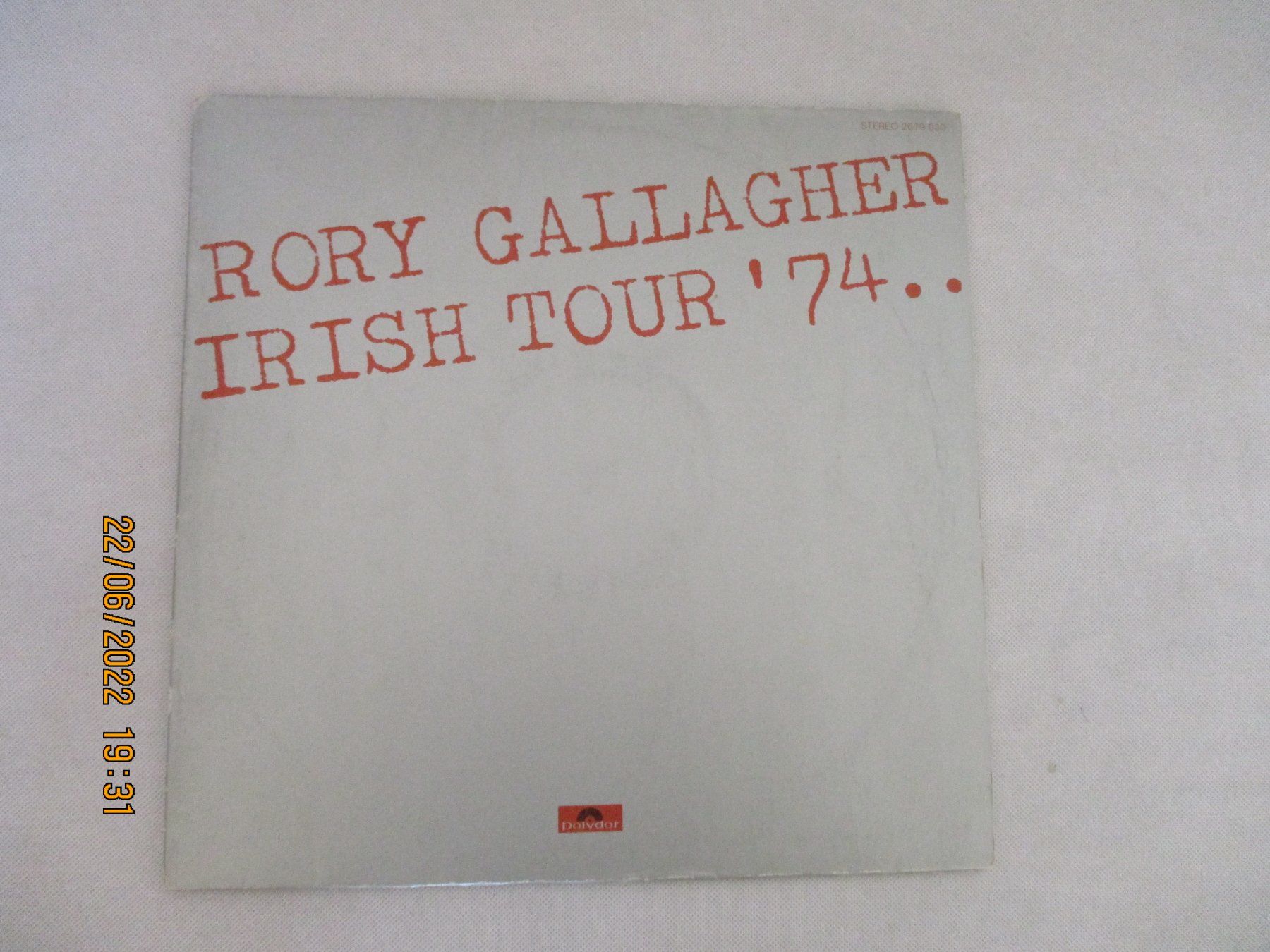 Dischi in vinile: RORY GALLAGHER --  Irish Tour 74 – Usato da Liestal venduto da Disc-Point
