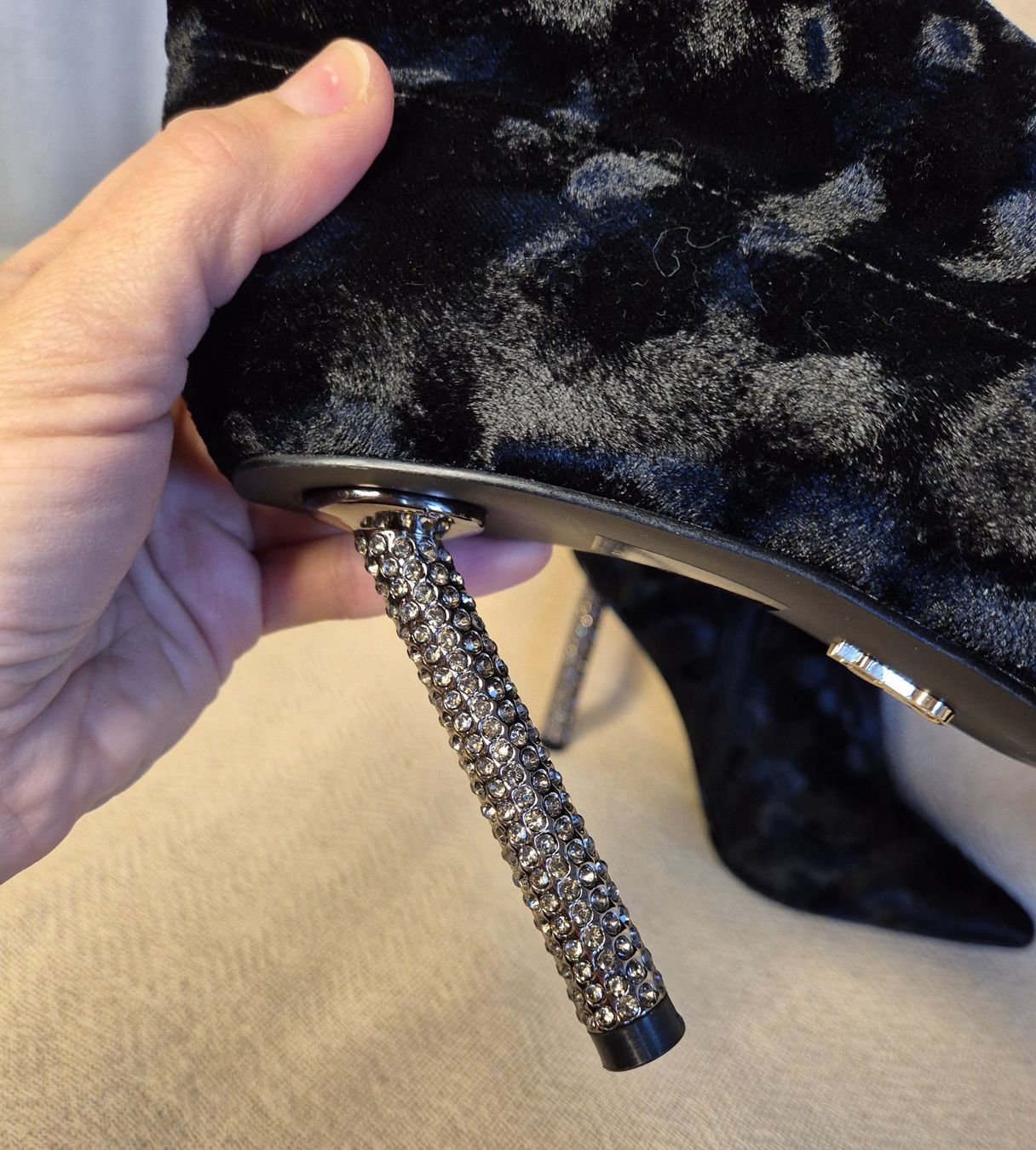 Steve Madden Scarpe da donna: Stiefeletten mit glänzendem Absatz – Nuovo e nell'imballaggio originale da Leissigen venduto da ali_k9v8 5