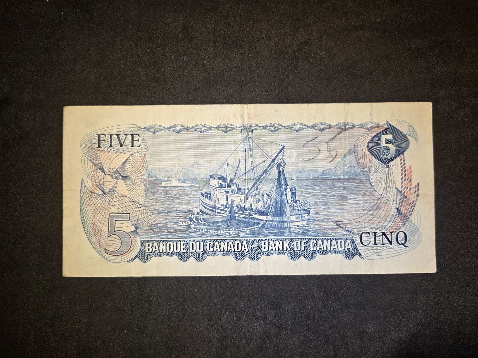 Banconote: 5 Dollar - Kanada - Ottawa 1972 – Usato da Geroldswil venduto da Antica01 1