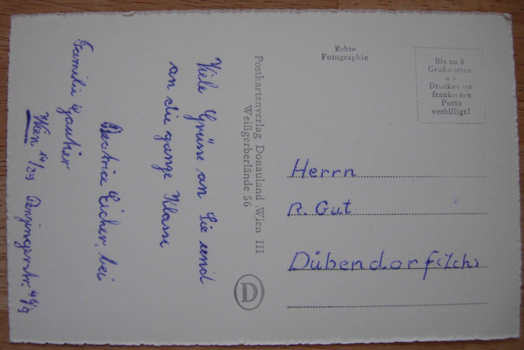 Cartes postales: Ansichtskarte - Wien Riesenrad – D'occasion à Dübendorf par rumpumpel 3