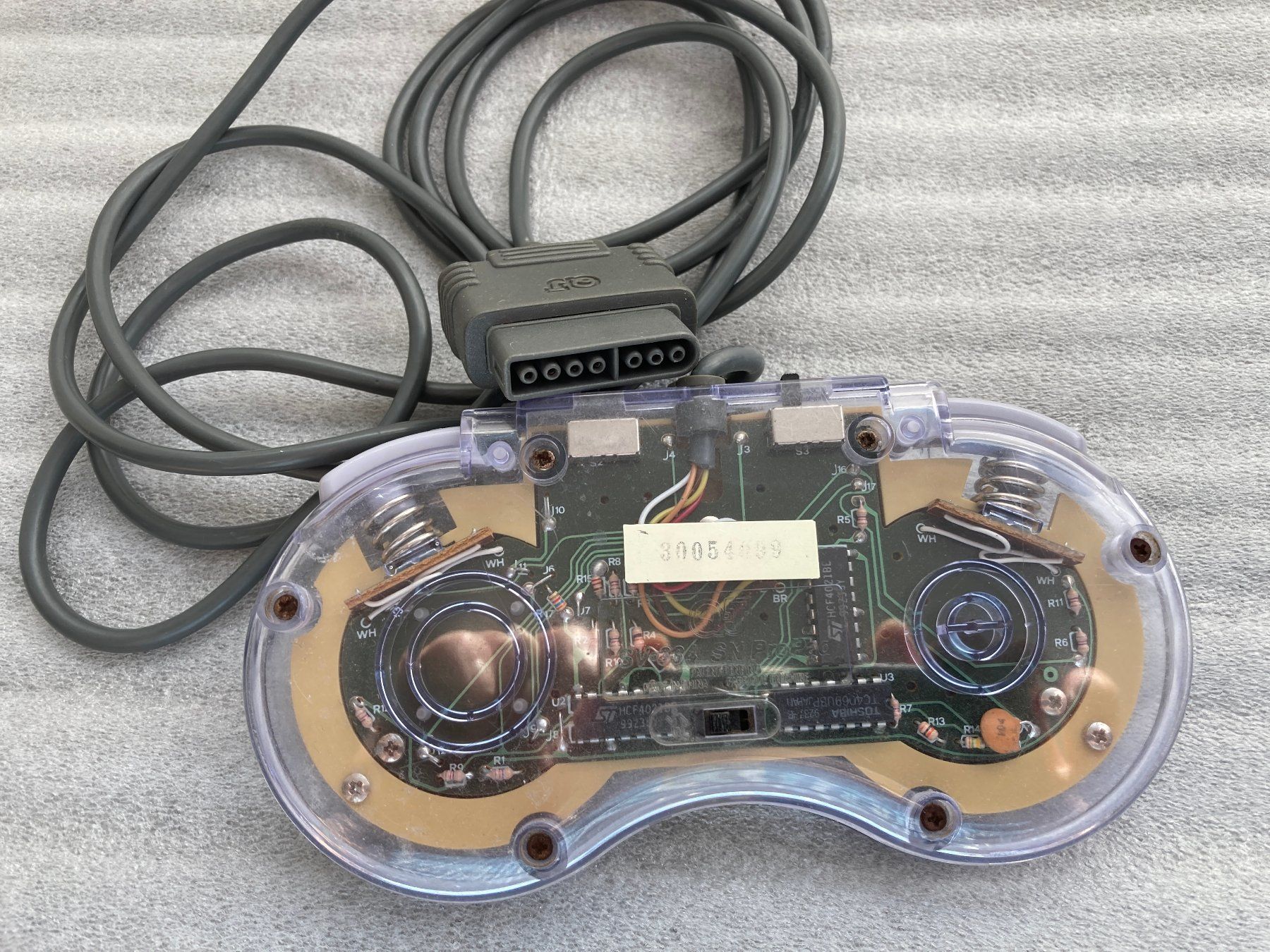 Controller: SN ProPad Controller transparent für SNES – Usato da Horgen venduto da Goros 1