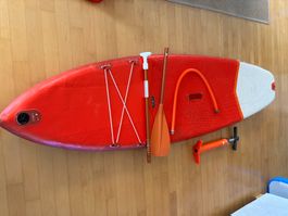 Decathlon Itiwit SUP Board 10' aufblasbar mit Paddel & Pumpe