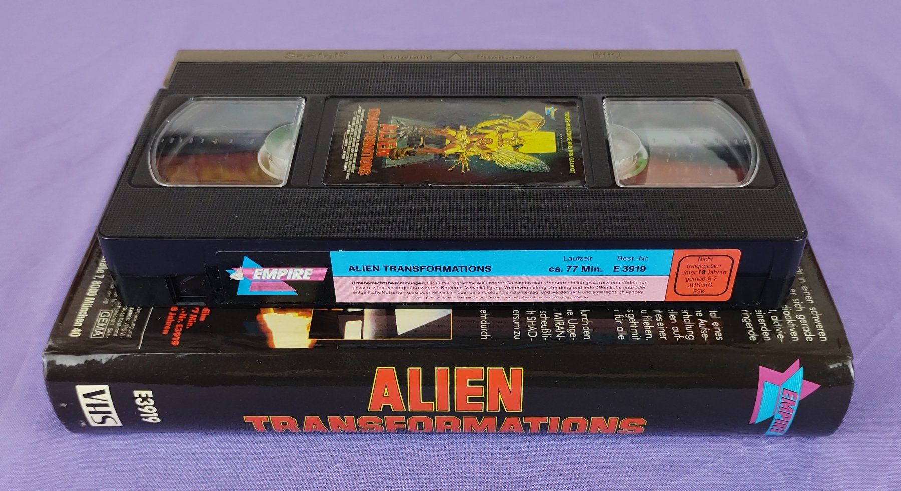 Alle VHS: VHS-Videokassette: Alien Transformations RAR – Gebraucht aus Basel von  3