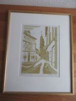 Basler Münster von Rittergasse, signiert Blocher 1995