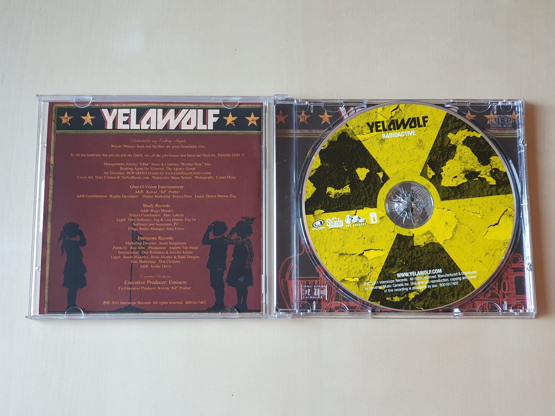 CD: Yelawolf Radioactive – Usato da Stansstad venduto da collectorsshop 2