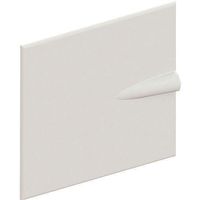 Steckdeckel AGRO 130×130 weiss mit Kabeleinführung