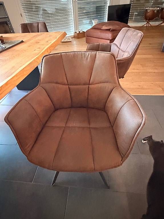 Set di tavolo e panche: Esstisch m assive Eiche 300x120 & 10 Stühle – Usato da Richterswil venduto da SaSSa11 3
