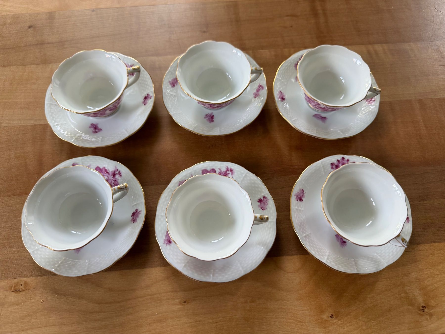 Herend Tassen: Mokkatassen von Herend – Gebraucht aus Zürich von didi059