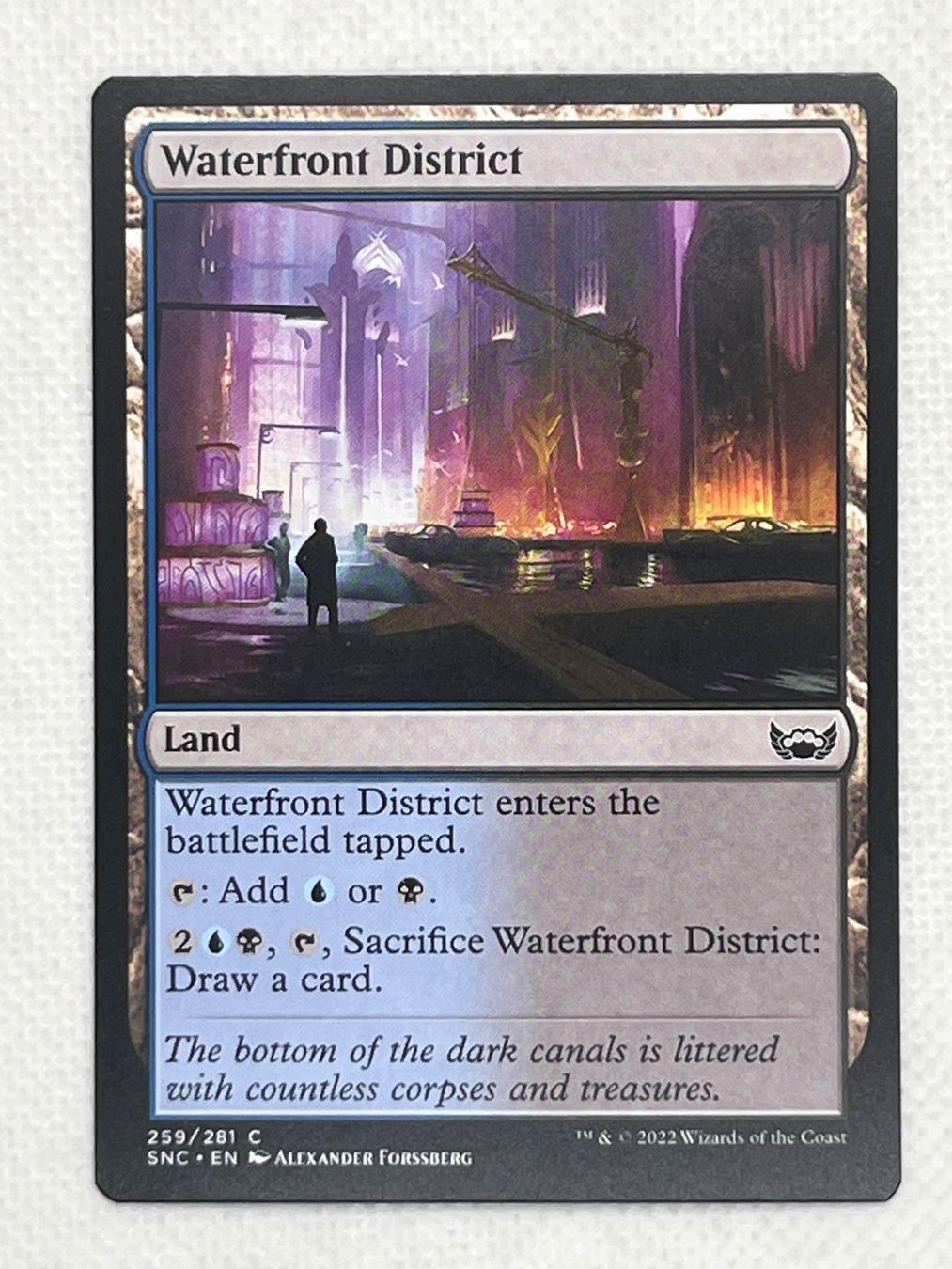 Magic The Gathering Carte collezionabili: MTG Waterfront District SNC 259 Common Englisch – Usato da Hinterkappelen venduto da Kim1992