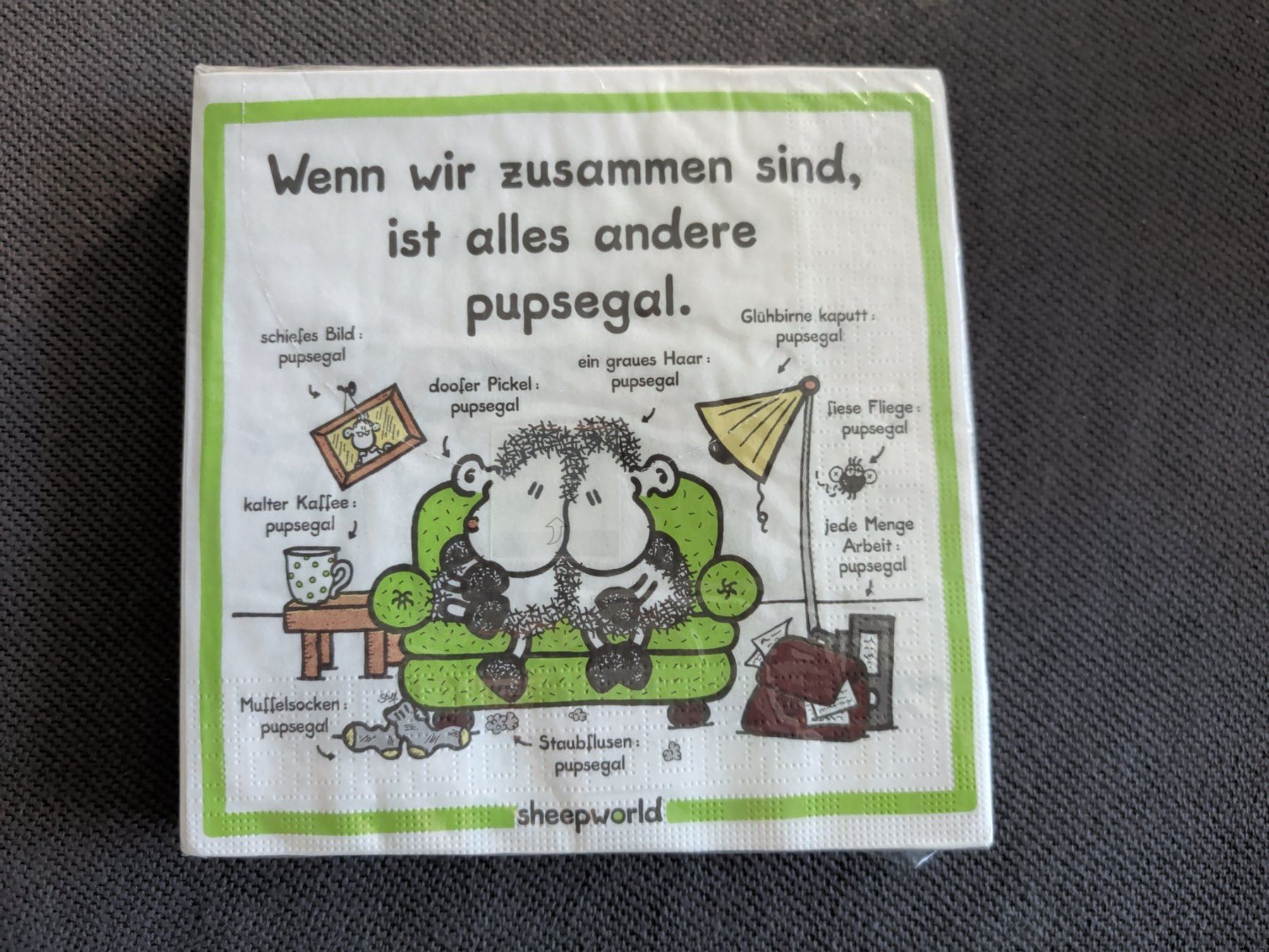Tovaglioli: Sheepworld Servietten OVP – Nuovo (secondo la descrizione) da Oberwil BL venduto da saru-koshiro