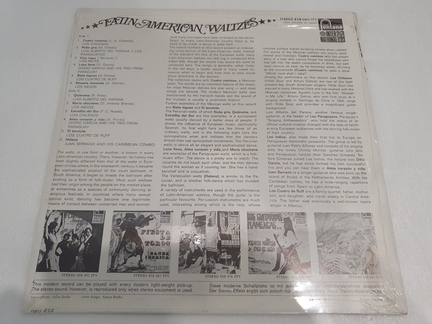 Dischi in vinile: Latin American Waltzes – Nuovo e nell'imballaggio originale da Uster venduto da Vinyl-Leidenschaft 1