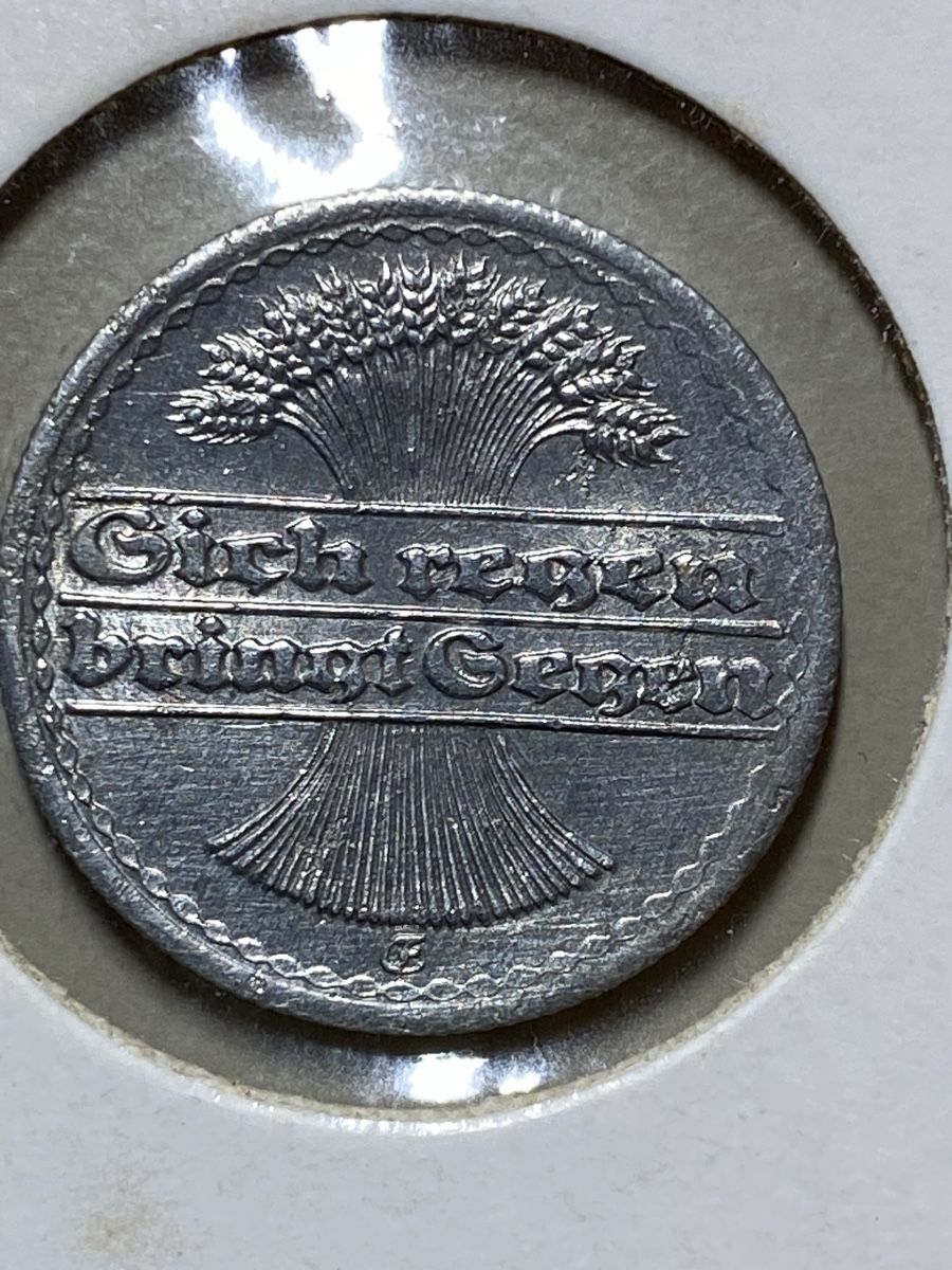 Tutti le monete: Deutsches Reich - 50 Pfennig - 1921 – Usato da Payerne venduto da Mike1682 1
