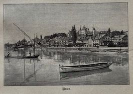 Antik Druck 1900  - Nyon VD