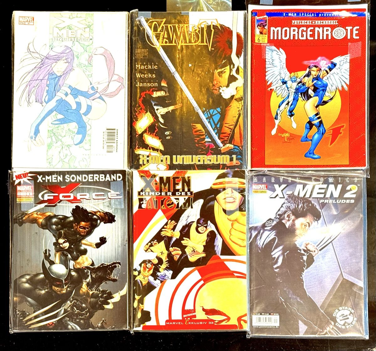 Fumetti: Marvel Comic X-MEN Multi Konvolut D/E mit 16 Bänden – Usato da Zuerich venduto da SonderArt-Wertgut 1
