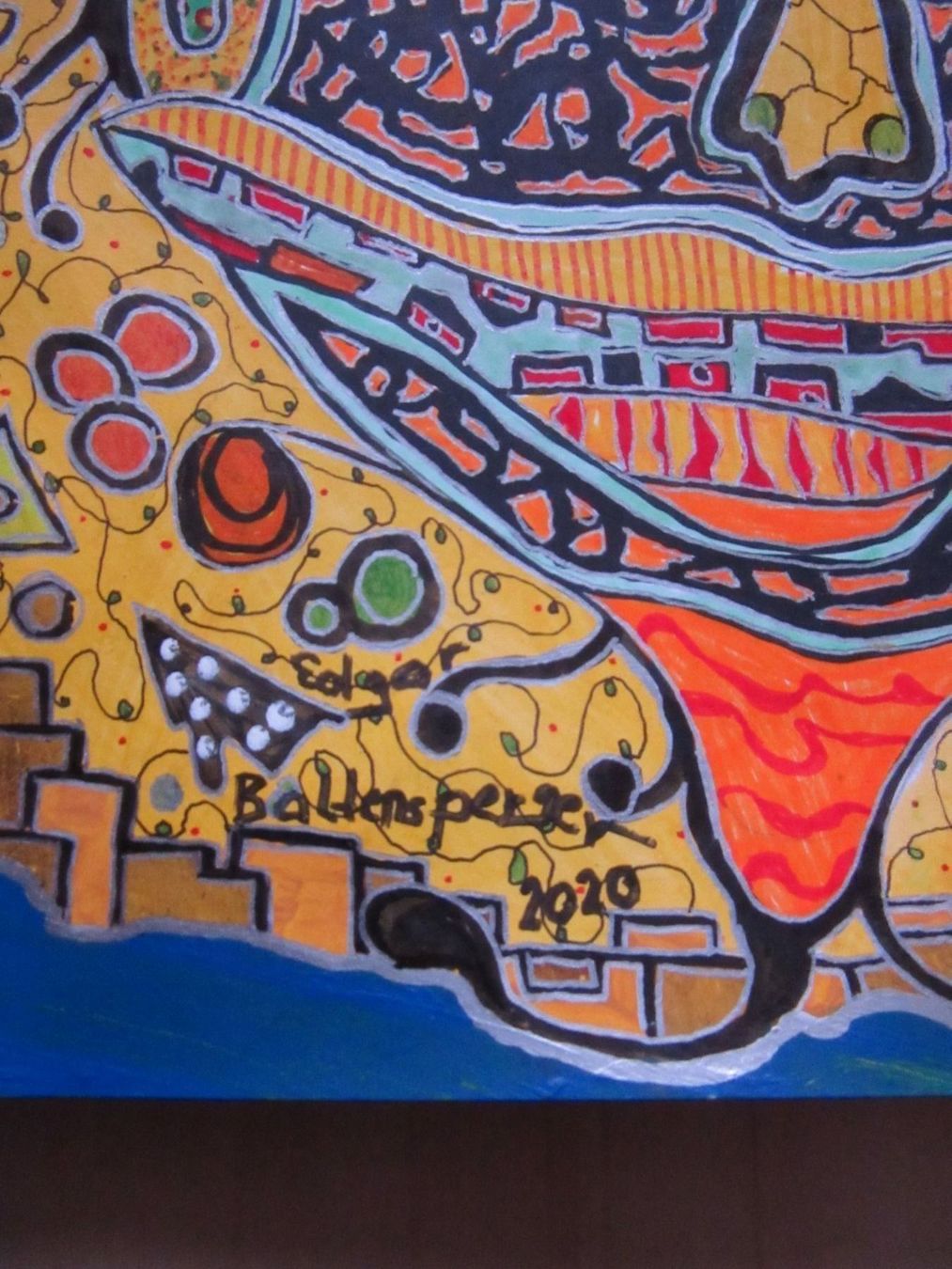 Gemälde: EDGAR BALTENSPERGER  ORIGINAL 100X70CM – Gebraucht aus Gersau von grafik-kunst 3