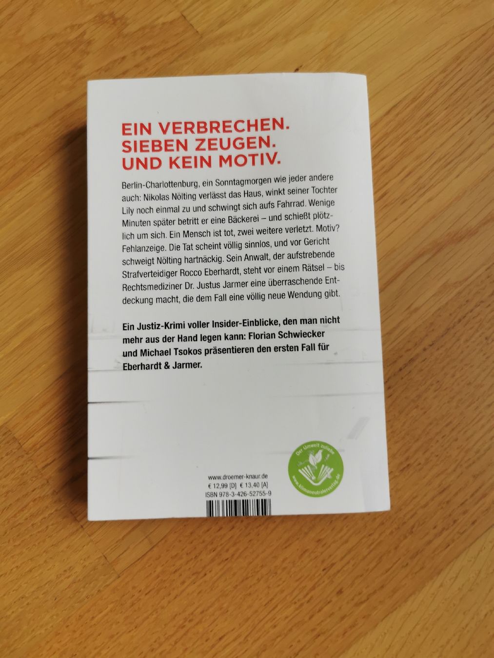 Libri: Die 7 Zeugin von Schwiecker Tsokos  – Usato da Ibach venduto da wave99 1