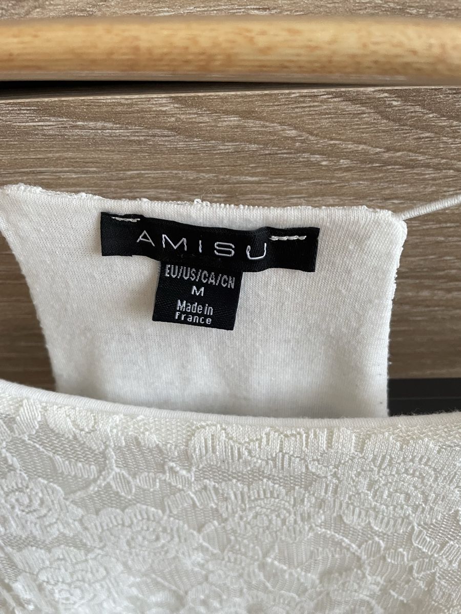 Top: Amisu Top, Grösse M, weiss – Usato da Oberwil BL venduto da Petermib 1