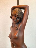 Traumhaft schöne Art Deco Lampe Halbakt funktioniert