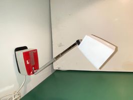 Vintage Solis Lampe Leuchte 70er Jahre Teleskop