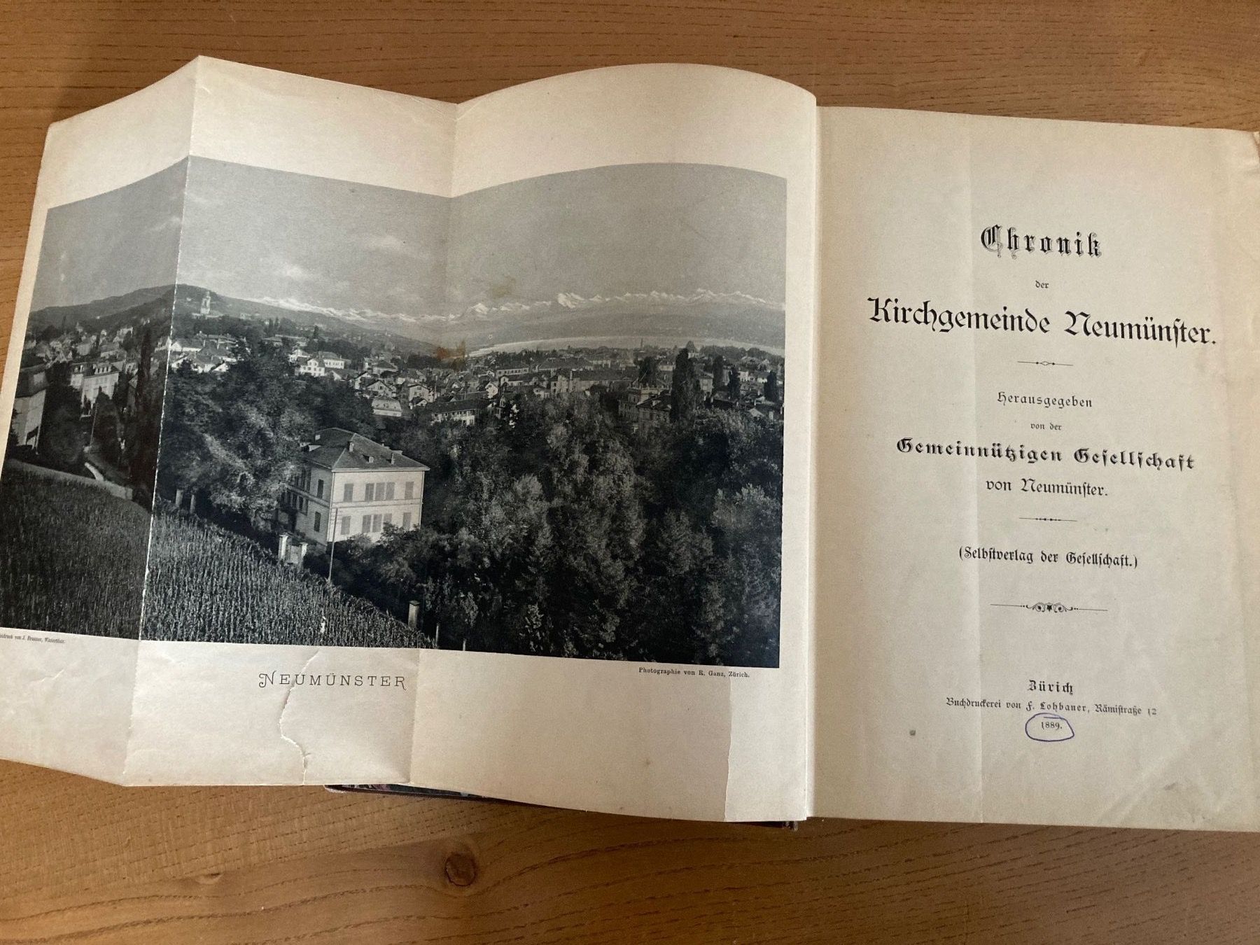 Bücher: Chronik der Kirchgemeinde Neumünster 1889 – Gebraucht aus Manno von tin_2vgz 4