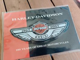 Harley-Davidson Jubiläums-Patch 100 Jahre, neu! 20.00 x 8.00