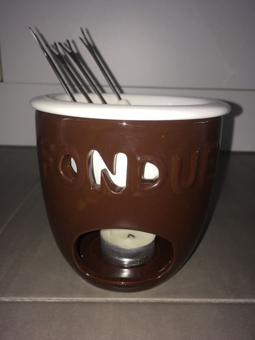 Küchengeräte: Schokoladen Fondu-Set – Gebraucht aus Hinteregg von Carimba90