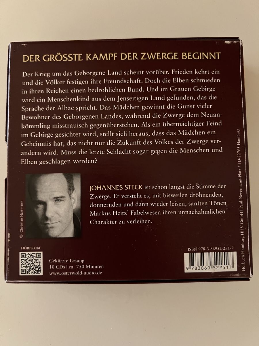 Hörbücher: Hörbuch - Der Truimph der Zwerge – Neu (gemäss Beschreibung) aus Rupperswil von sige82 1