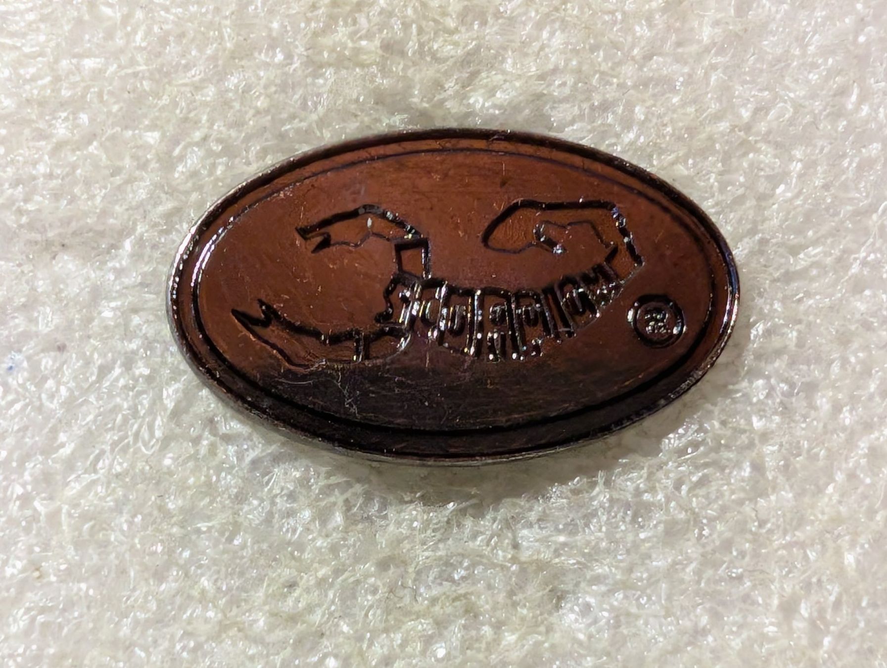 Placchette & Badge: Ansteckpin 133: Scorpion Performance – Usato da Oppligen venduto da Pin-Fall-Shop