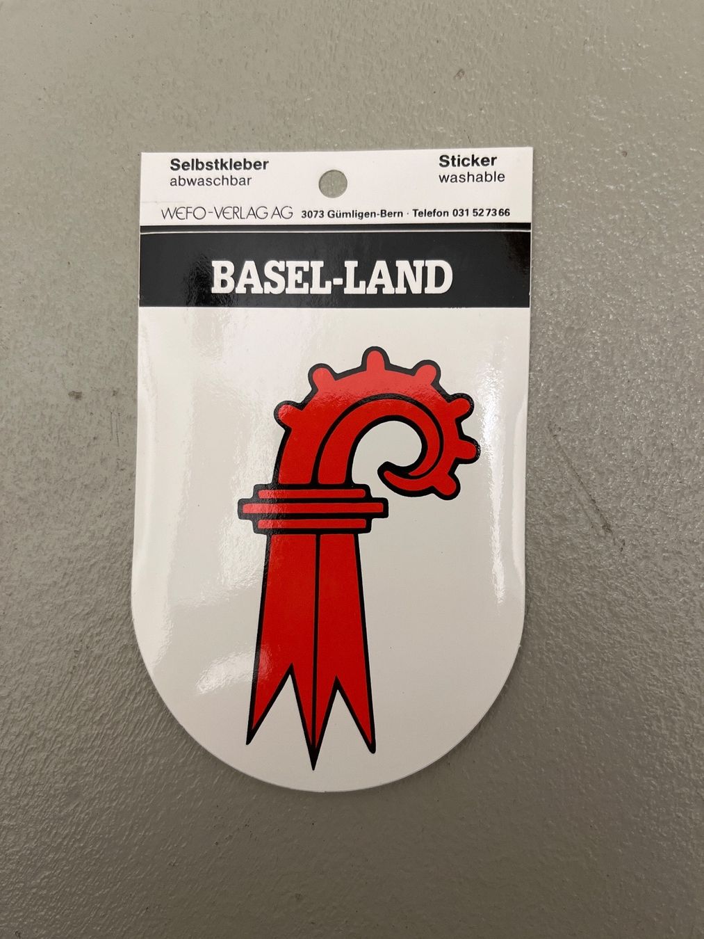 Aufkleber: Wappenkleber Basel Land – Neu (gemäss Beschreibung) aus Spiez von Fridu99