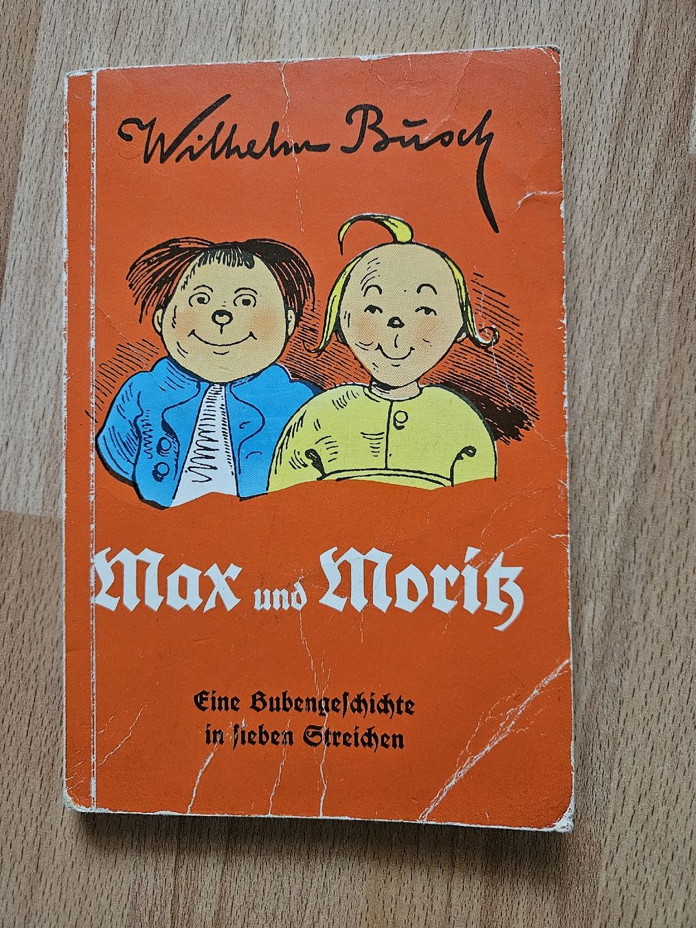 Libri: Max und Moritz, Wilhelm Busch, Ausgabe von 1960 – Usato da Ebikon venduto da SecondChance_byM