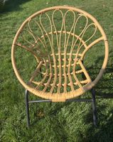 Boho Style Rattansessel 4 Stück stapelbar