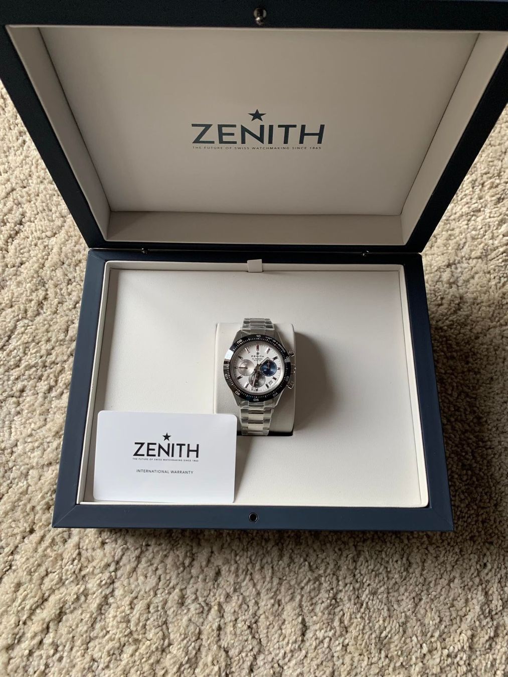 Zenith Orologi: ZENITH CHRONOMASTER SPORT 41 – Nuovo e nell'imballaggio originale da Triesen venduto da hor_6kx9 5