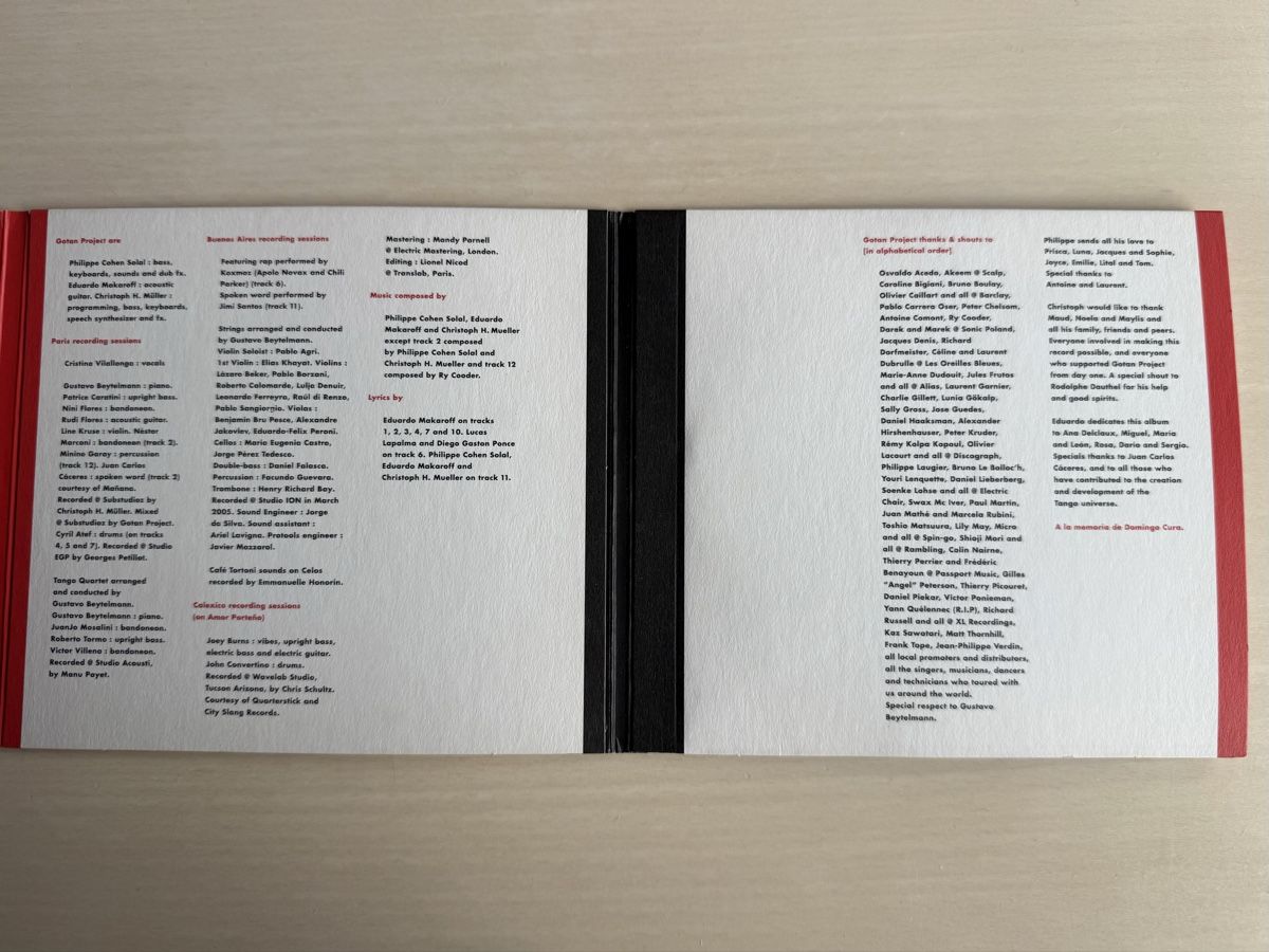 CD: Gotan Project - Lunático CD 2006 – Usato da Oberried Brienz venduto da Chyara 3