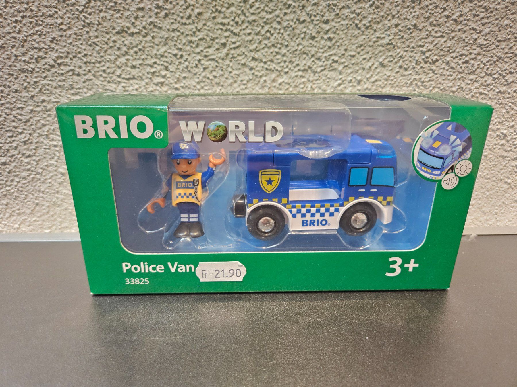 Brio Spielzeuge: Neu - Brio - 33825 - Police Van – Neu und originalverpackt aus Dagmersellen von Jarsetz_Restposten