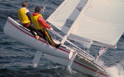 Hobie 18 Magnum Katamaran inkl. Anhänger | Kaufen auf Ricardo