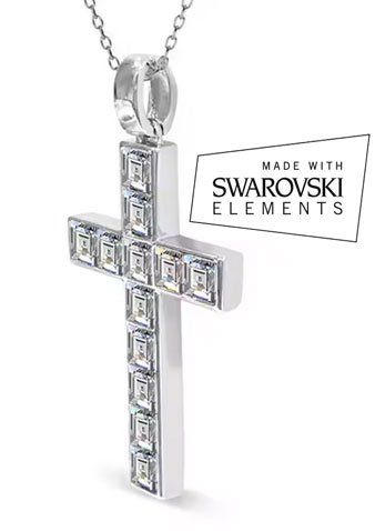 Swarovski Catenine: Kette Kreuz mit Swarovski Elements – Nuovo e nell'imballaggio originale da Bottenwil venduto da anh_5brz 2