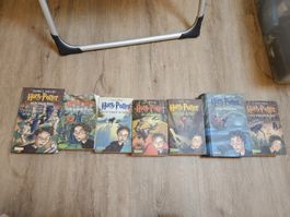 Harry Potter Bände 1-7 Carlsen Verlag akzeptabler Zustand