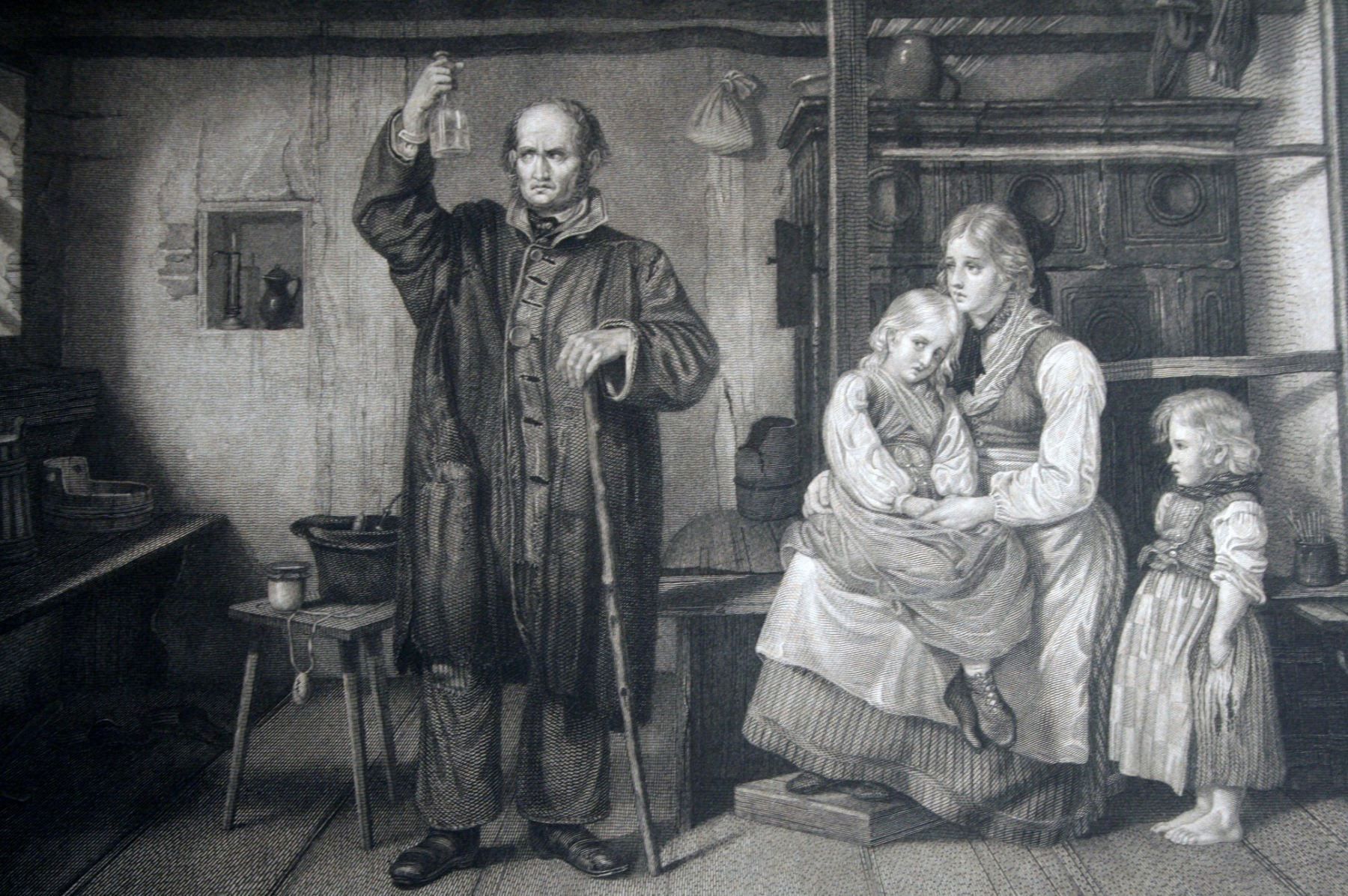 Modellini di ferrovie: ANDREAS FLEISCHMANN (DE, 1811-1878) – Usato da Bern venduto da Vintageprints