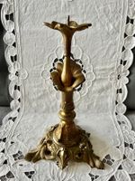 Alter Messing Kerzenständer 1600 Gram 27cm Reich verziert