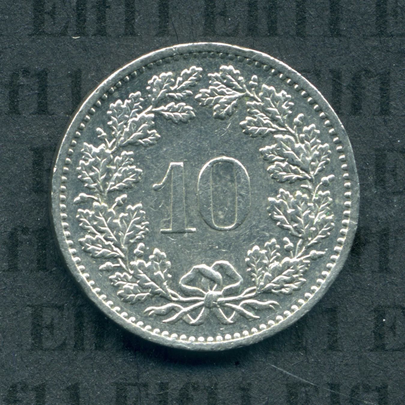 Tutti le monete: CHF___0.10 1982 -vz 10 Rappen – Usato da Widnau venduto da Elf11 1