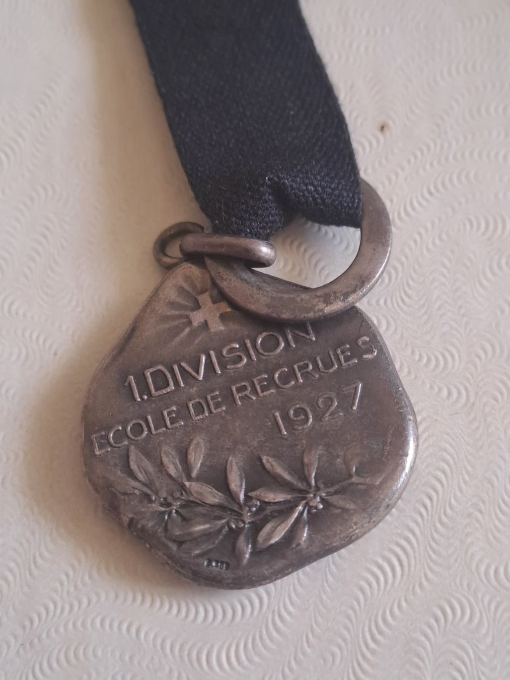 Medaillen: MÉDAILLON ECOLE DE RECRUE 1927 – Gebraucht aus LAUSANNE von KWEW