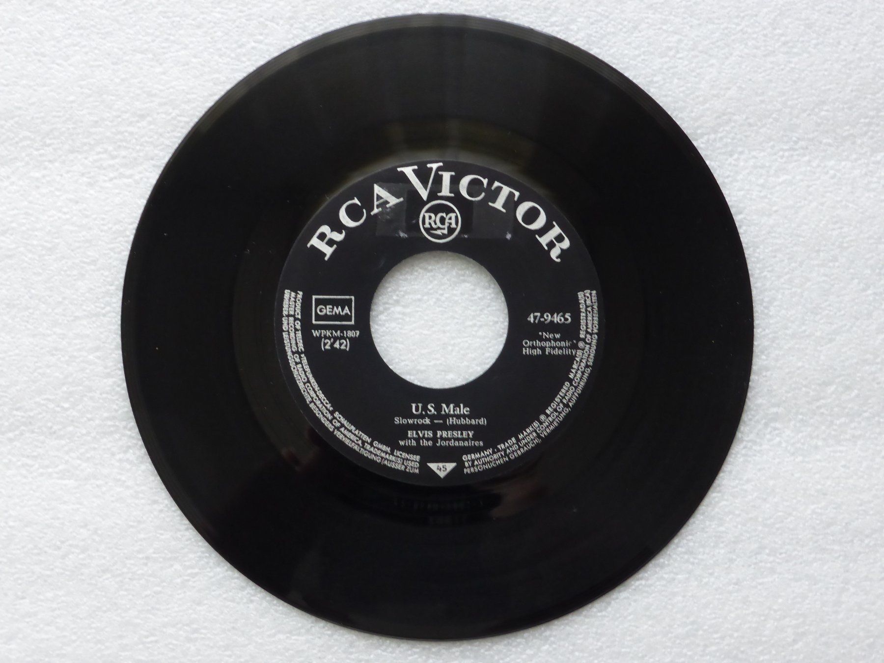 Schallplatten: Vinyl Single  ELVIS PRESLEY – Gebraucht aus Küssnacht am Rigi von Mondkinder 2
