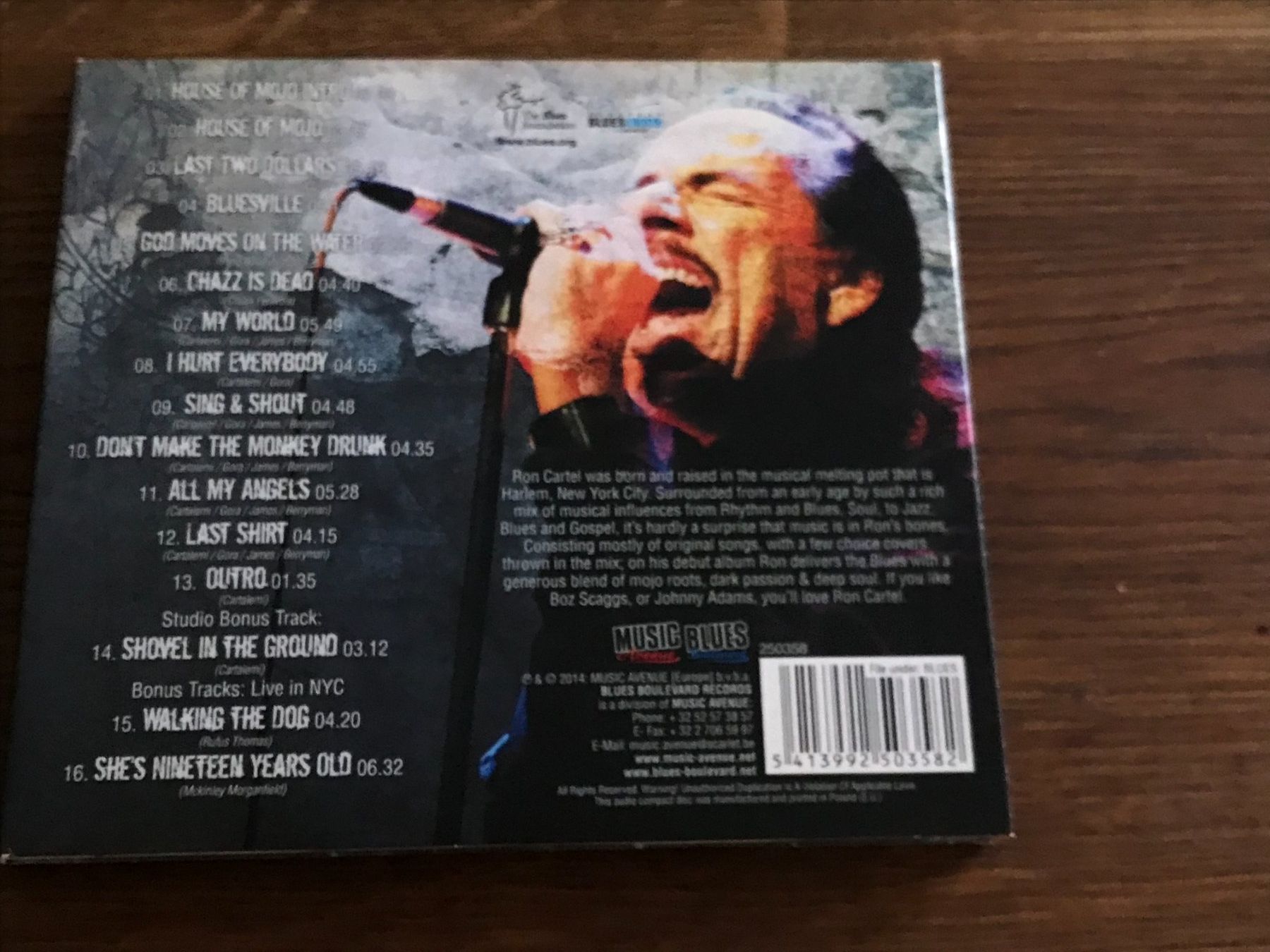 CDs: RON CARTEL - Don't Make The Monkey Drunk - Blues – D'occasion à Buchs AG par Archie 1