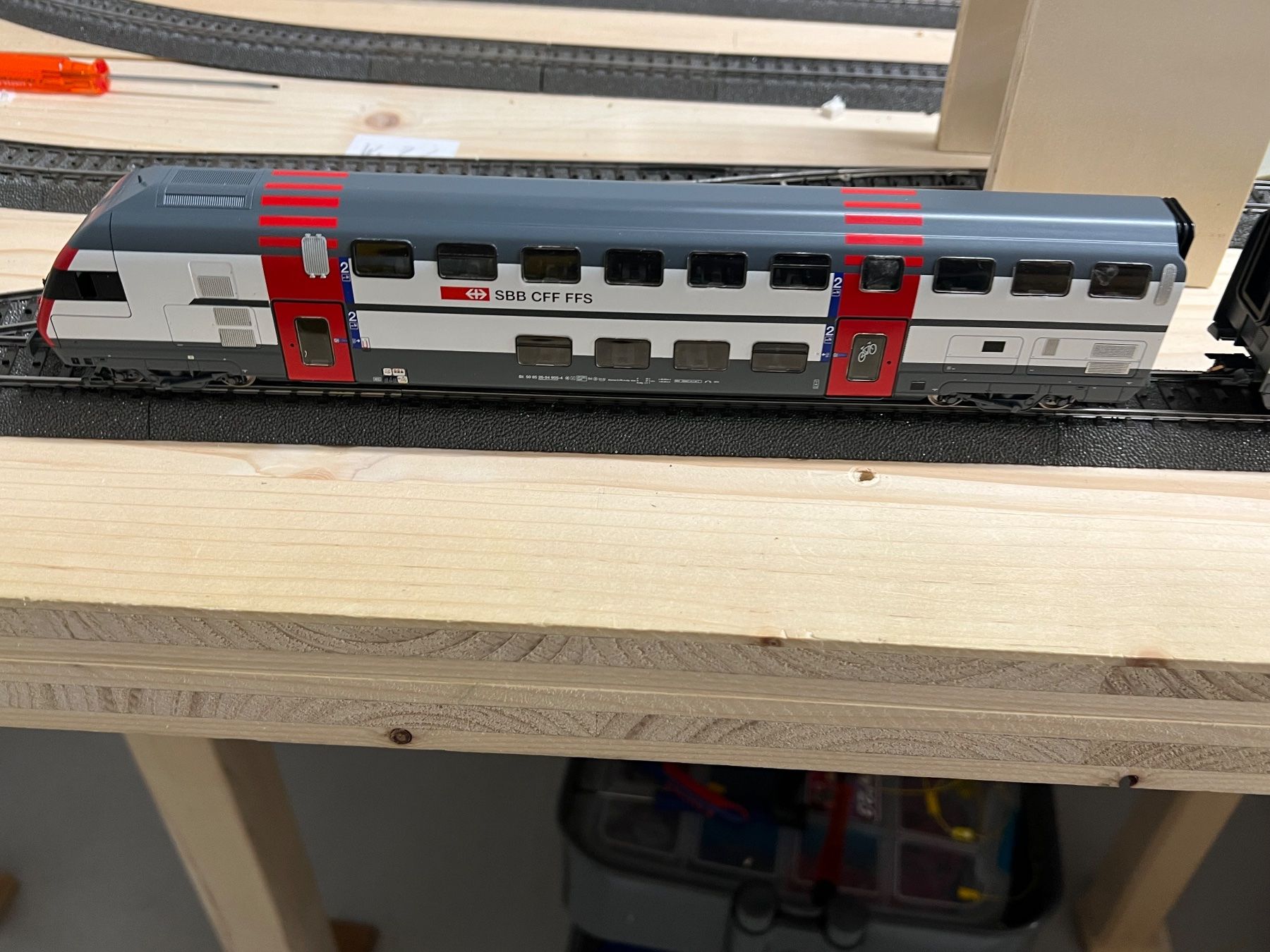 Hag Modellini di ferrovie: HAG Doppelstockwagen 2. Klasse – Usato da Andelfingen venduto da ban_w6sb 8