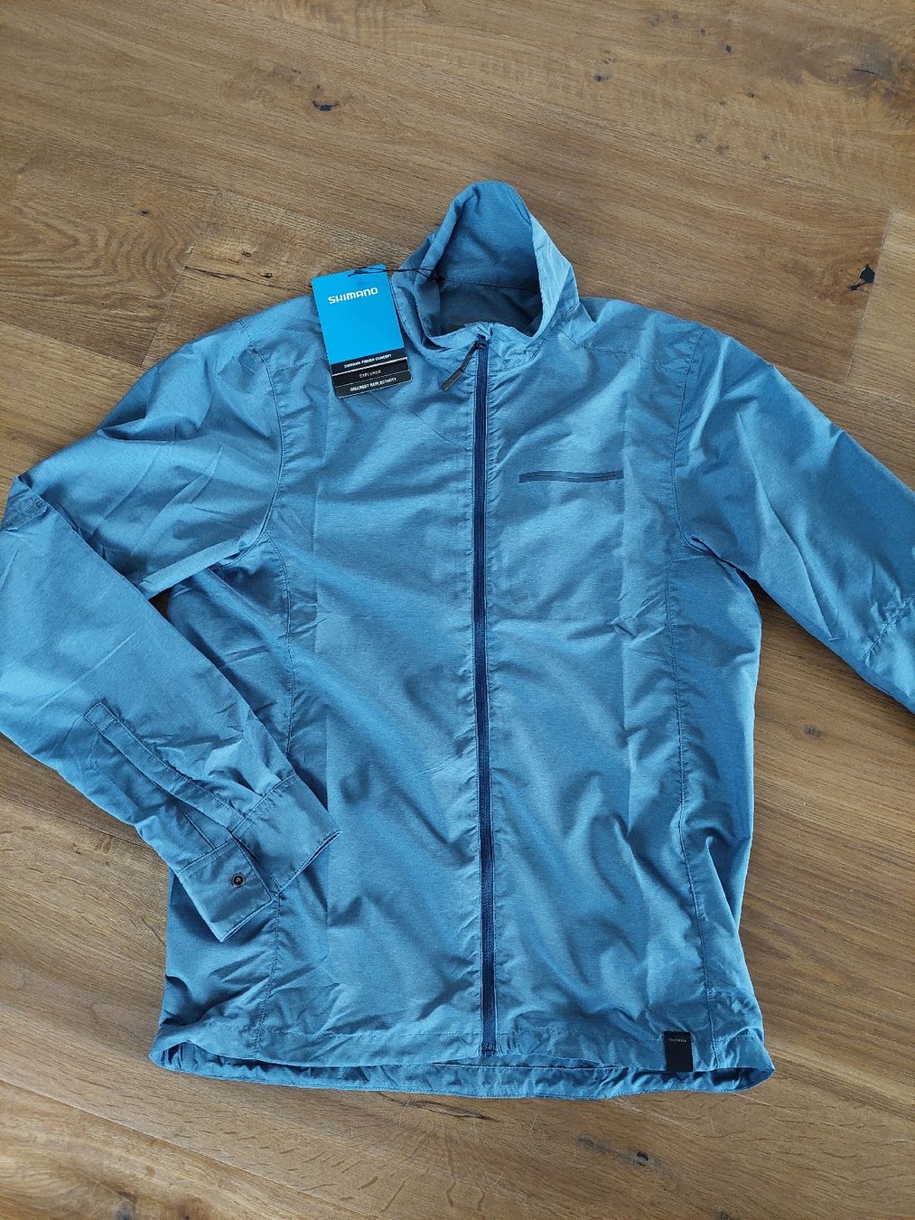 Shimano Giacche: Shimano Windbreaker, Gr. M blau – Nuovo (secondo la descrizione) da Schenkon venduto da rausausdemhaus