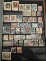 Collection of vintage Hungarian stamps 2 pages