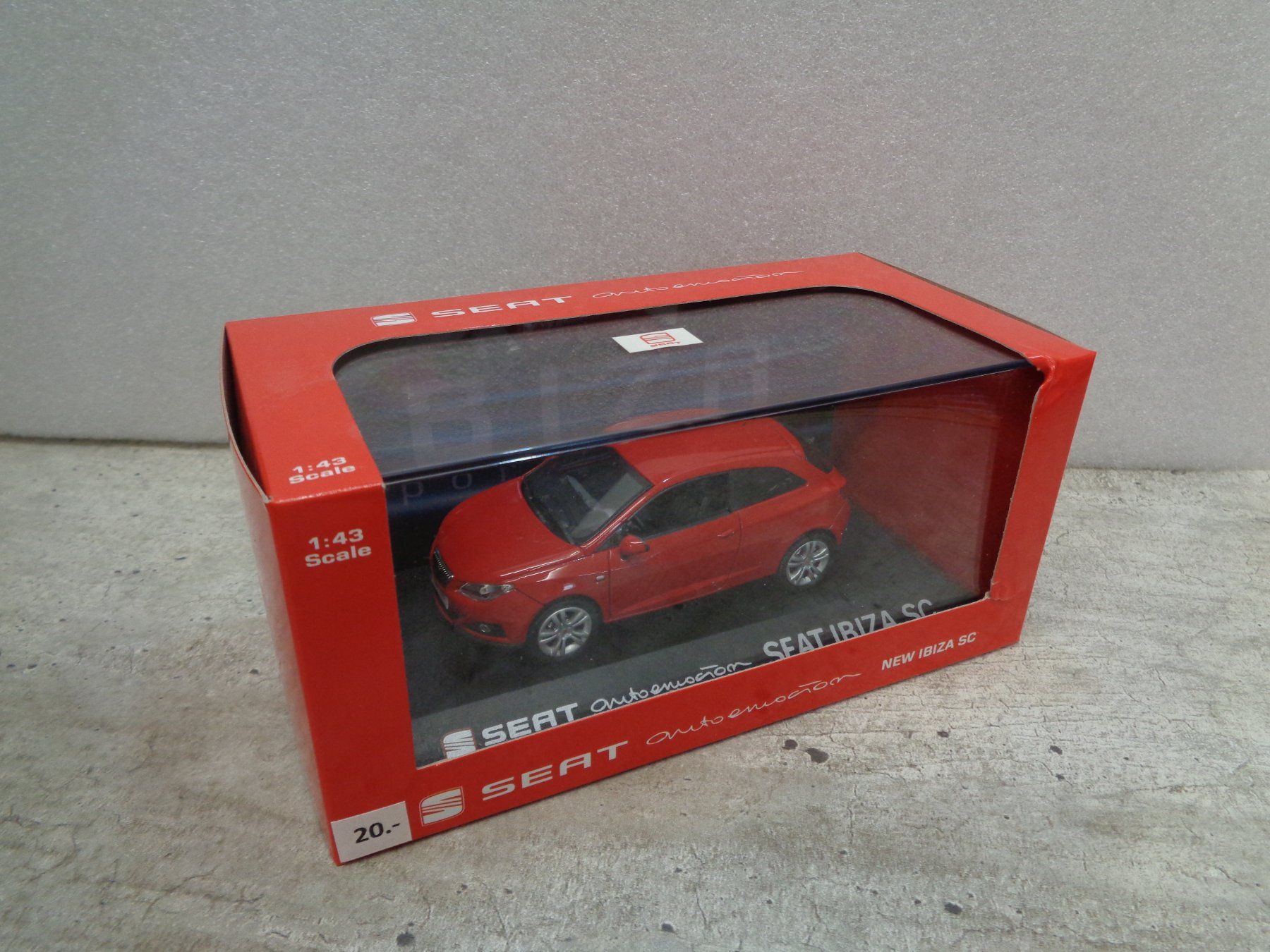 Seat Modellautos: Fischer 1:43 Seat Ibiza SC – Neu und originalverpackt aus Reconvilier von rallycar 3