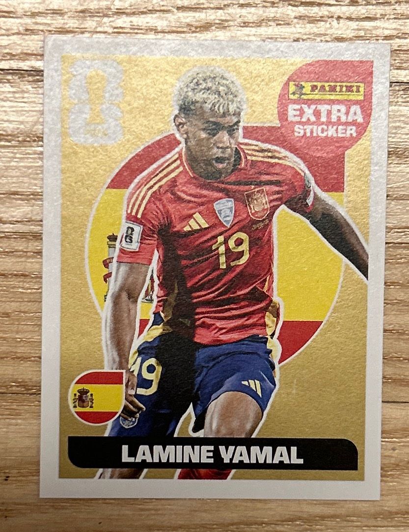 Panini Carte collezionabili: GOLD EXTRA STICKER  Lamine Yamal  Spanien – Usato da Regensdorf venduto da Maryjagne